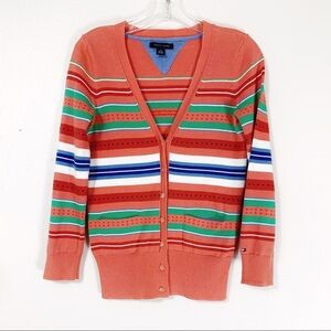 Y2K  Retro Vintage Colorful Tommy Hilfiger Cardigan